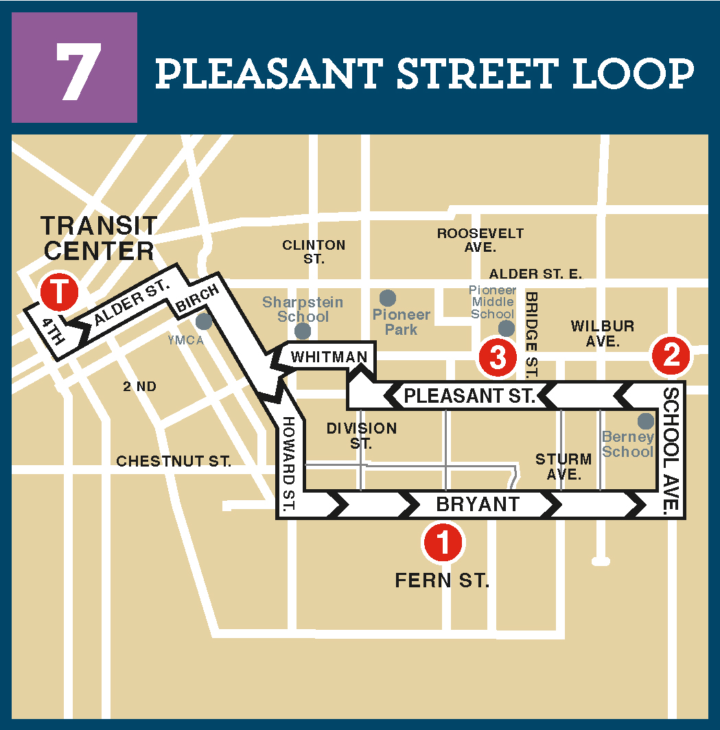 Route 7 Pleasant Street Loop