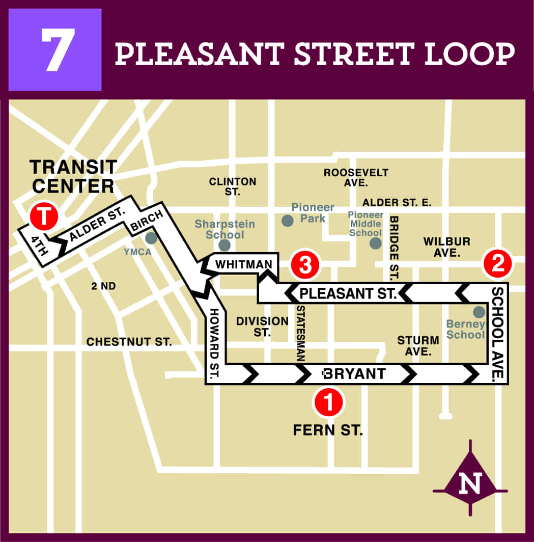 Route 7 Pleasant Street Loop